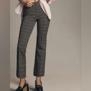 Anthropologie Black and White Maeve Pants